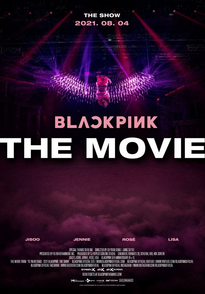 Blackpink: The Movie - Plakate