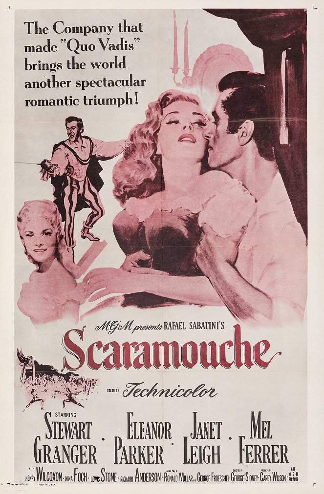 Scaramouche - Der Mann mit der Maske - Plakate