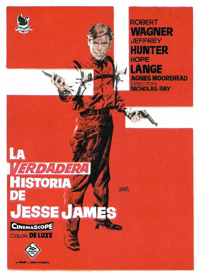 La verdadera historia de Jesse James - Carteles