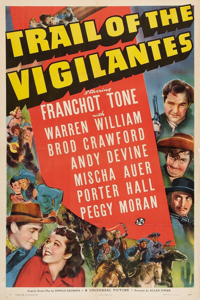 Trail of the Vigilantes - Plakate