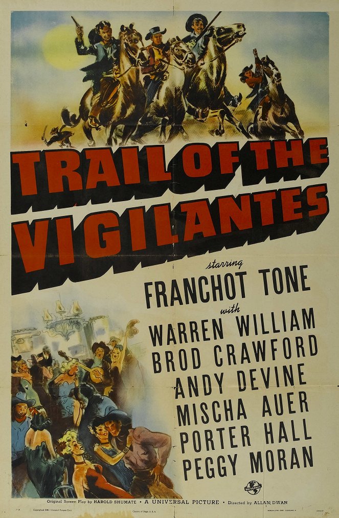 Trail of the Vigilantes - Cartazes