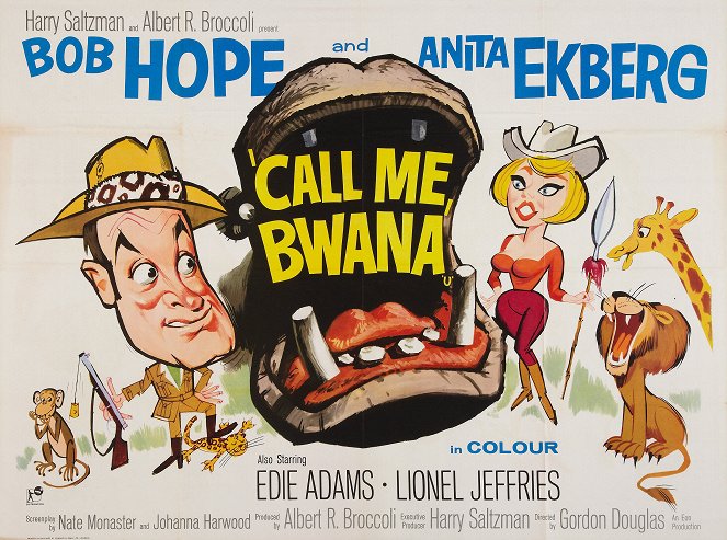Call Me Bwana - Affiches