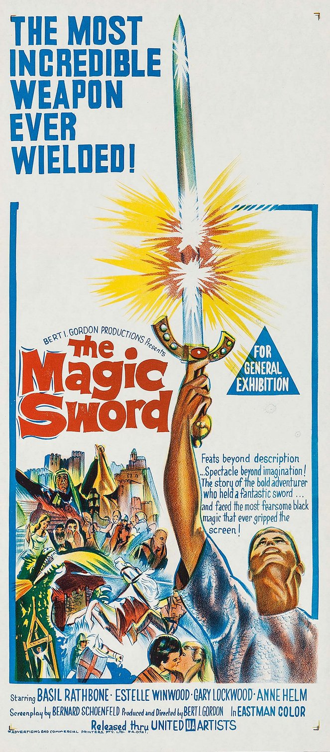 The Magic Sword - Posters