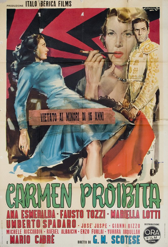 Carmen proibita - Plagáty