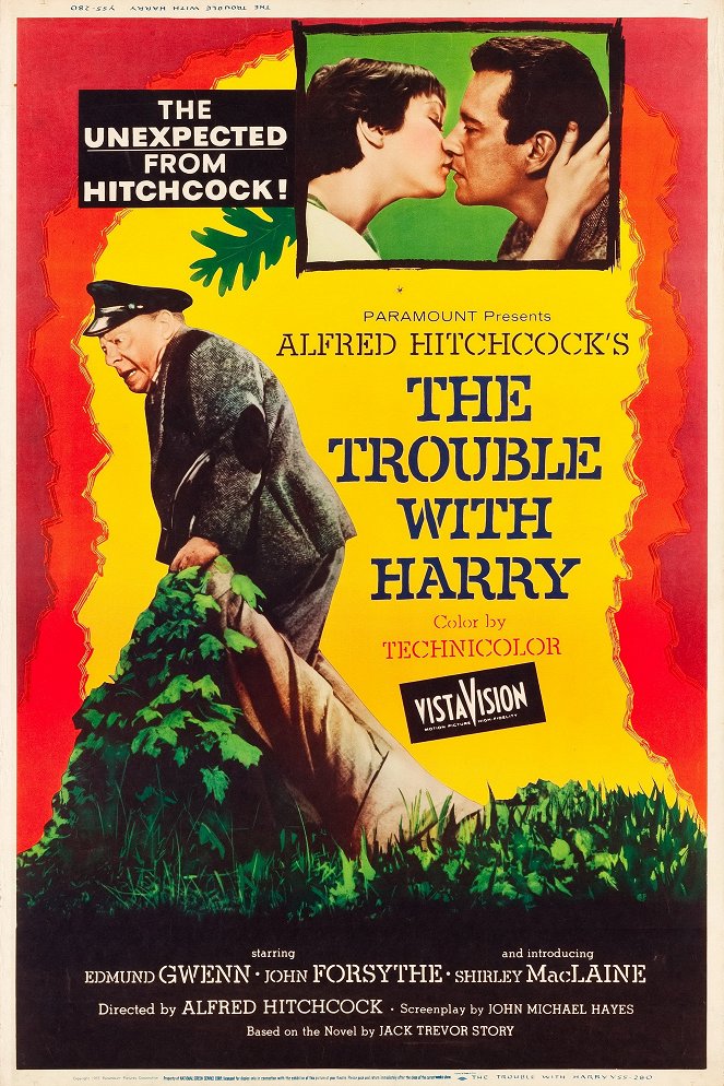 Potíže s Harrym - Plakáty