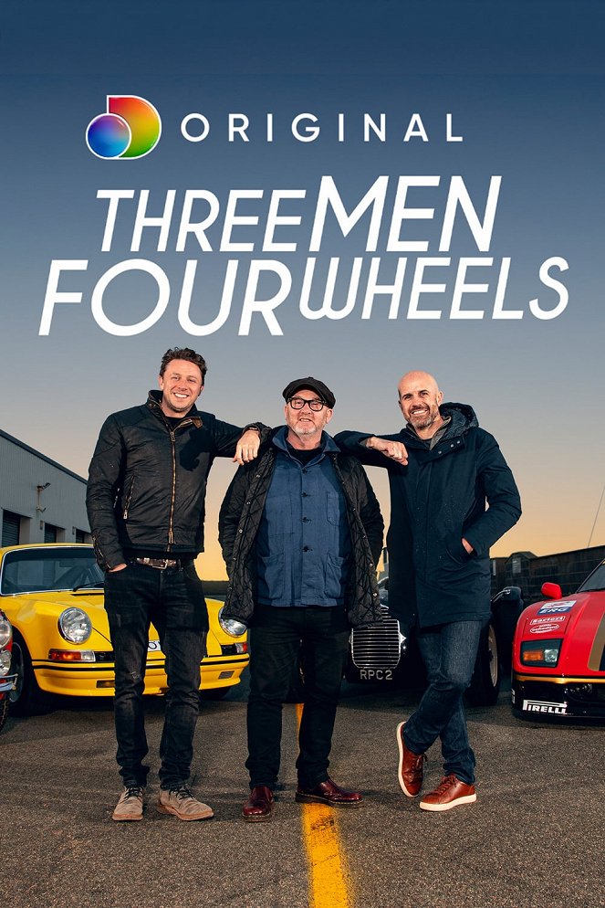 Three Men Four Wheels - Affiches
