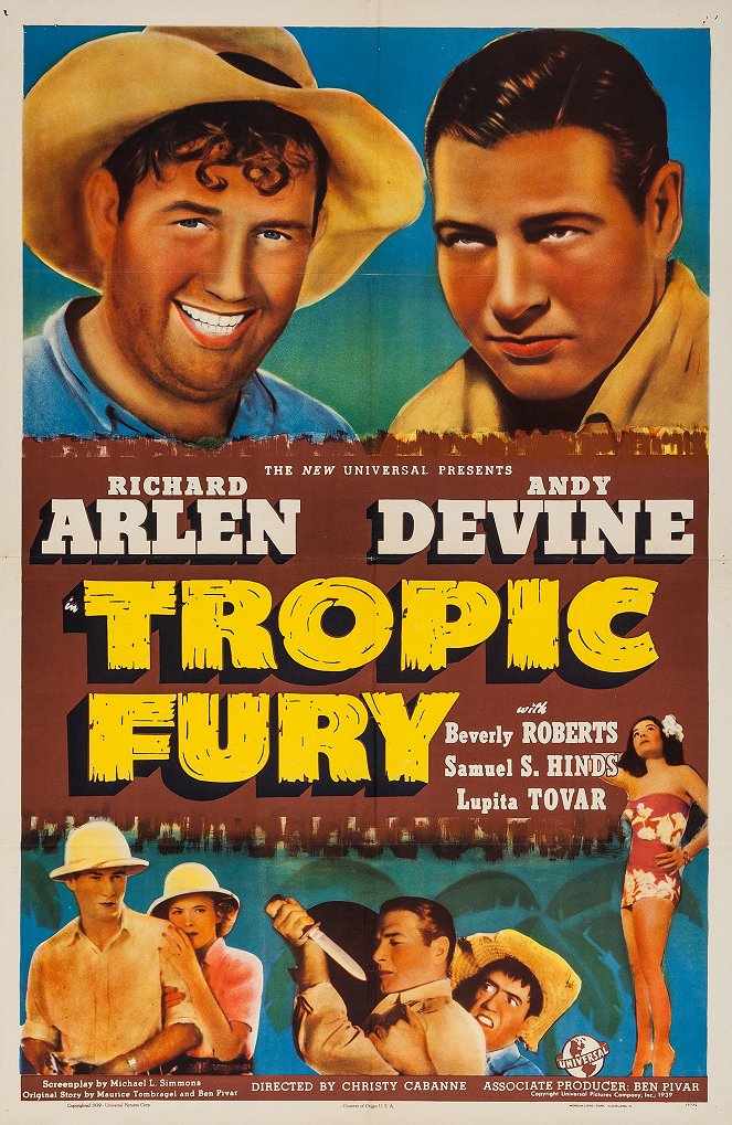 Tropic Fury - Plakáty