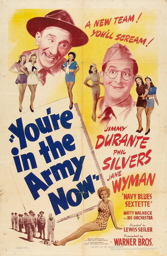 You're in the Army Now - Affiches