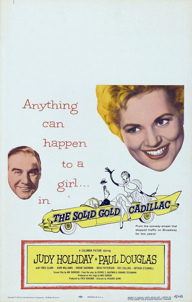 The Solid Gold Cadillac - Posters