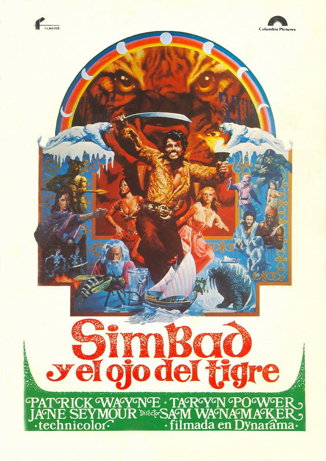 Simbad y el ojo del tigre - Carteles