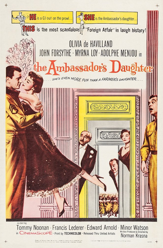 The Ambassador's Daughter - Cartazes