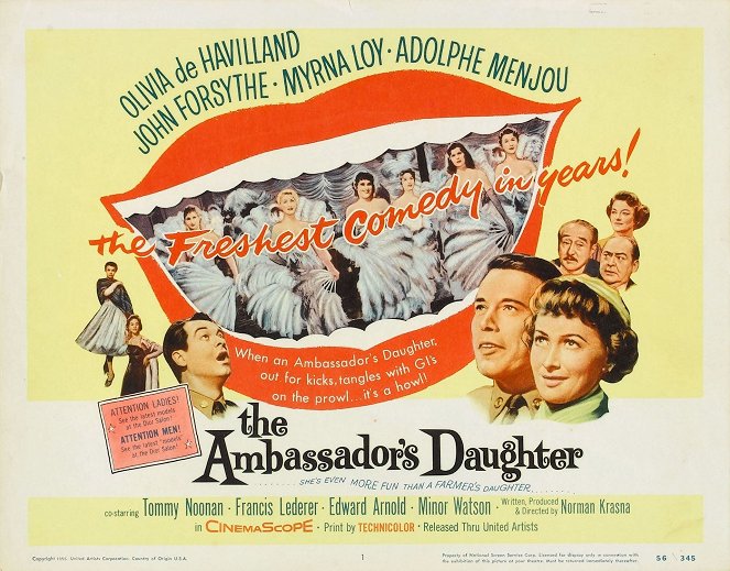 The Ambassador's Daughter - Posters