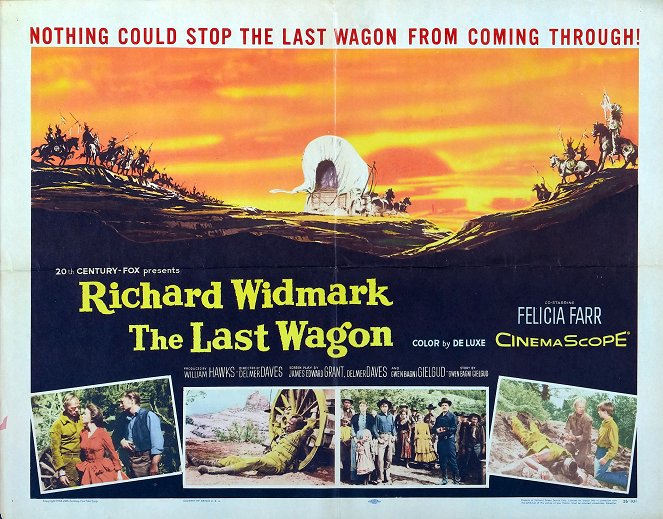 The Last Wagon - Posters