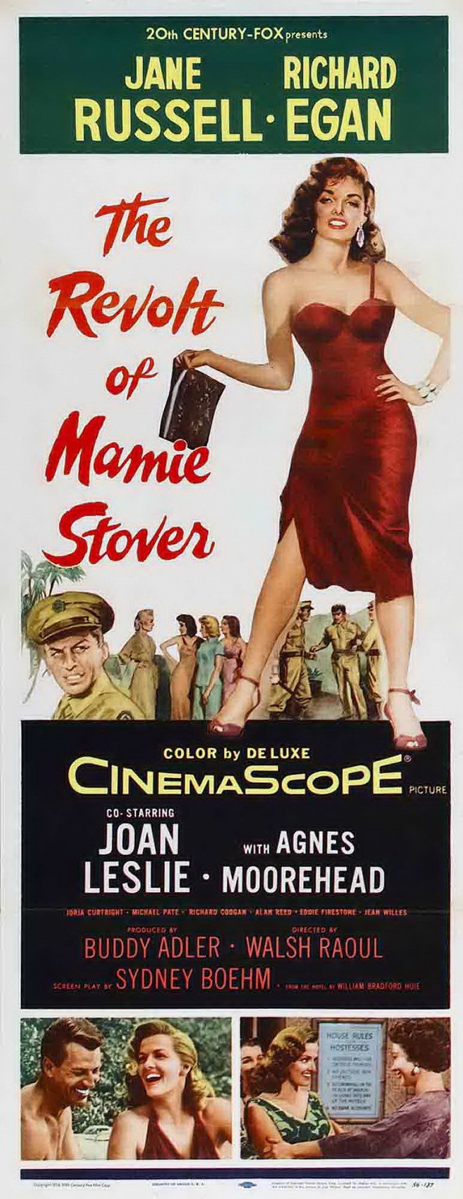 The Revolt of Mamie Stover - Plakate