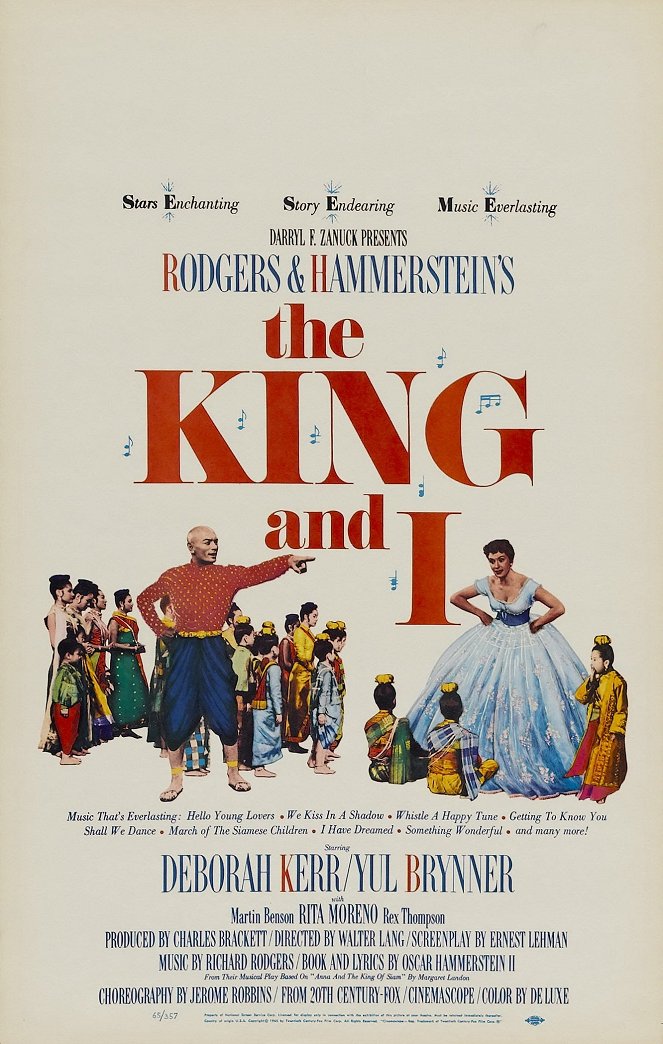 Der König und Ich - Plakate