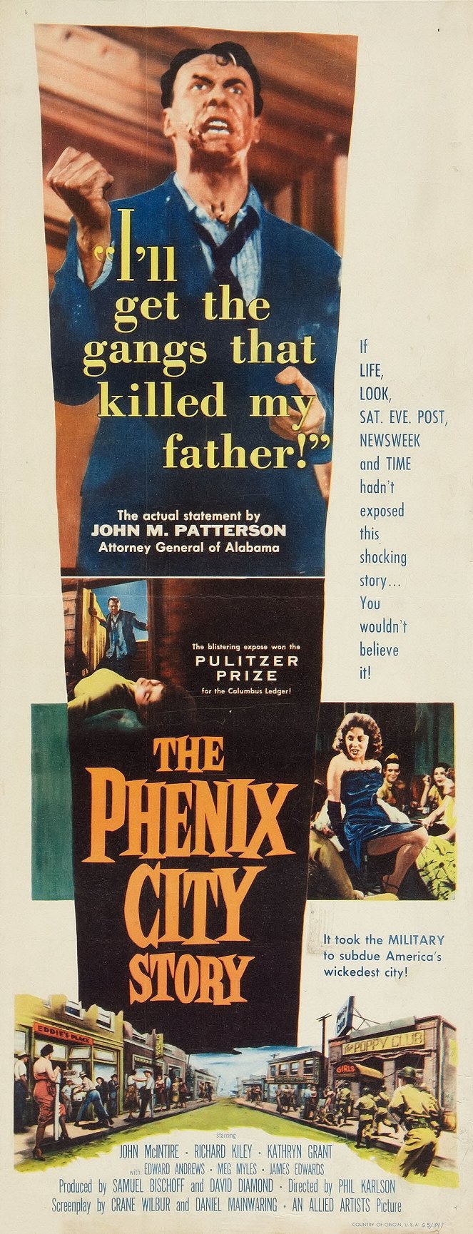 The Phenix City Story - Posters