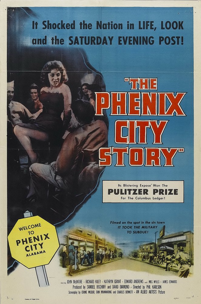 The Phenix City Story - Plakátok