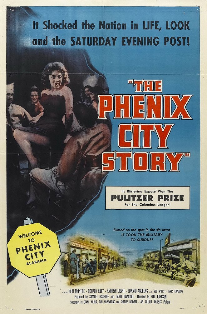 The Phenix City Story - Plakátok