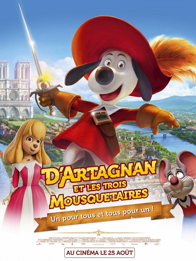 D'Artagnan et les trois Mousquetaires - Affiches