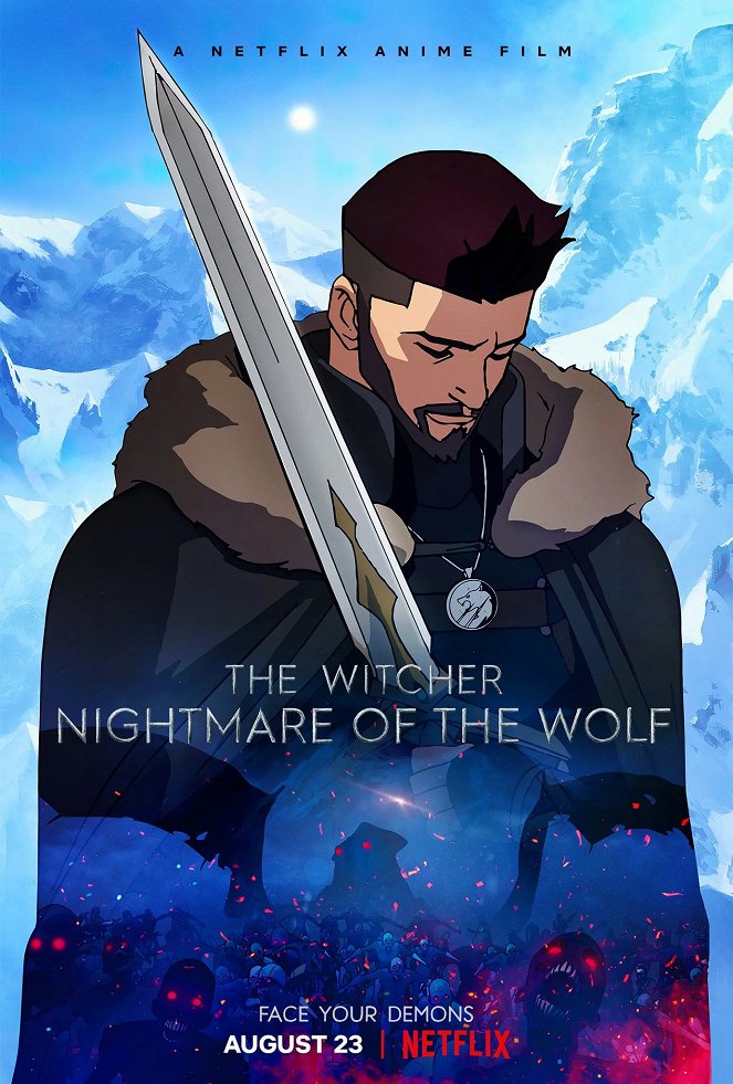 The Witcher: Nightmare of the Wolf - Affiches