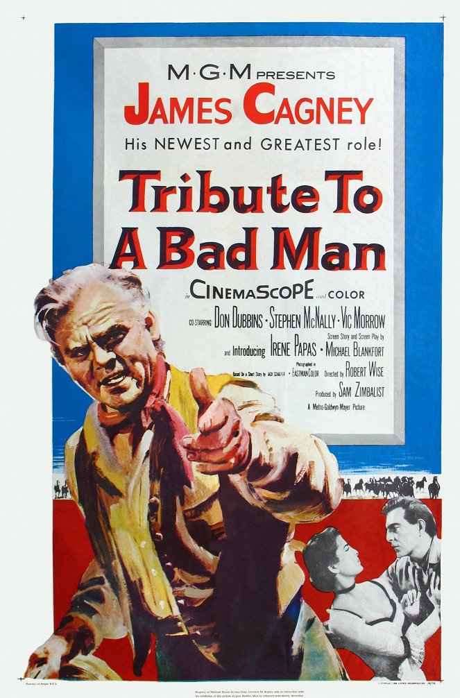 Tribute to a Bad Man - Posters