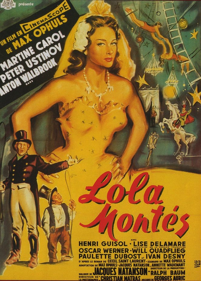 Skandaalikuningatar Lola Montes - Julisteet