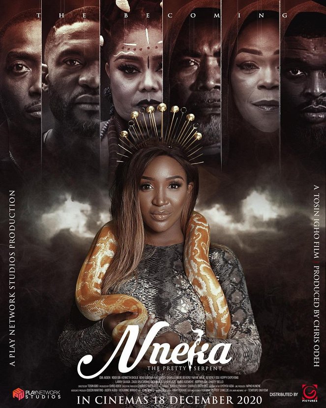 Nneka, krásný had - Plakáty
