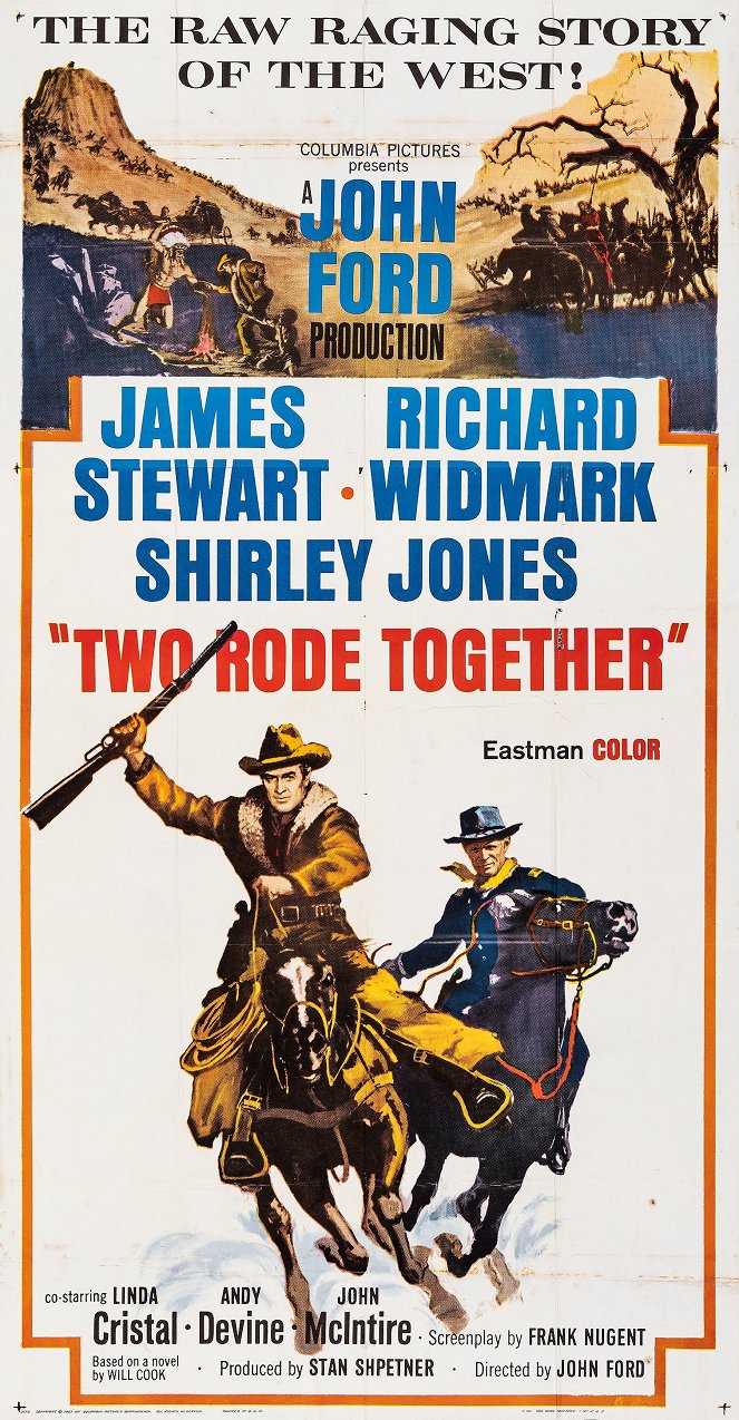 Two Rode Together - Posters