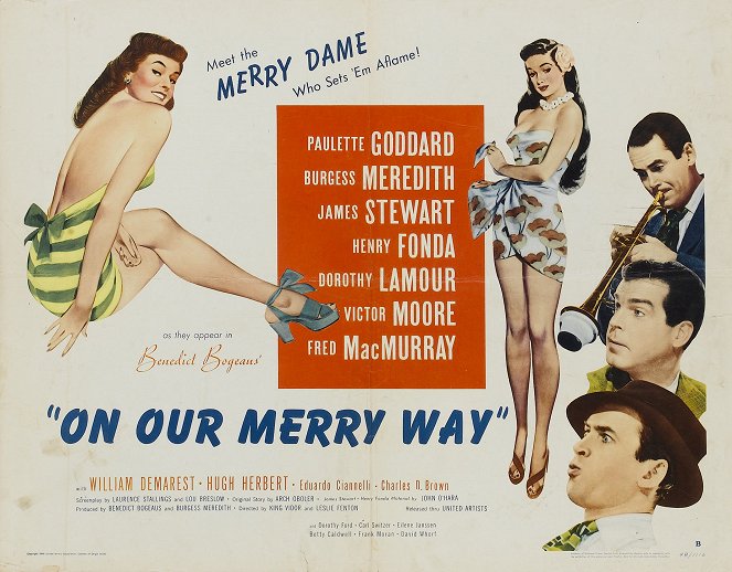 On Our Merry Way - Plakáty
