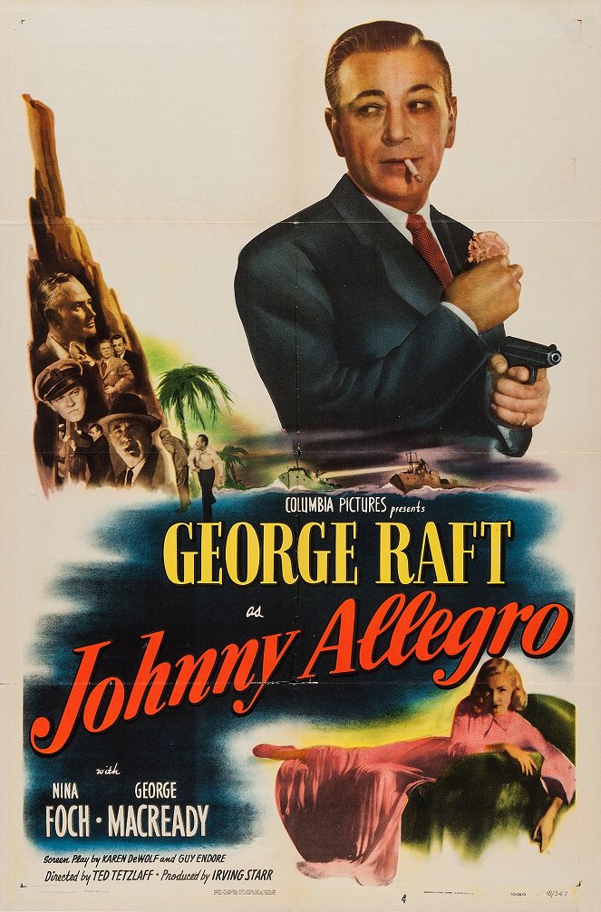 Johnny Allegro - Plakaty
