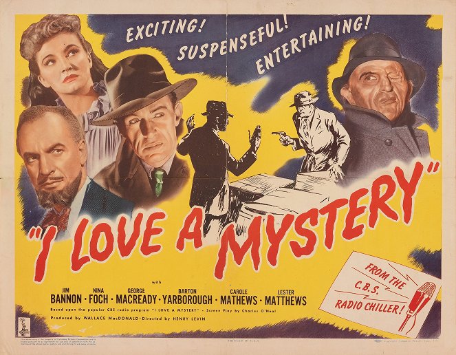 I Love a Mystery - Plakáty