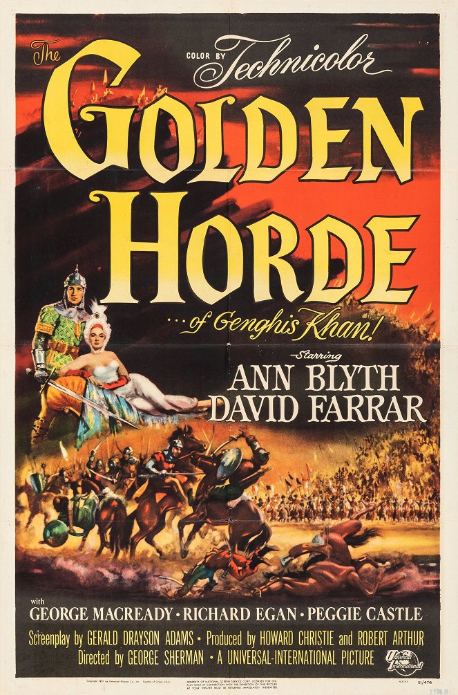 The Golden Horde - Plakaty
