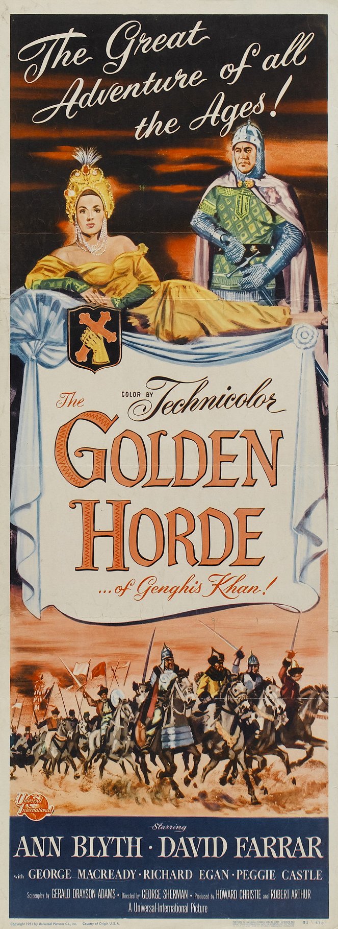 The Golden Horde - Plakátok