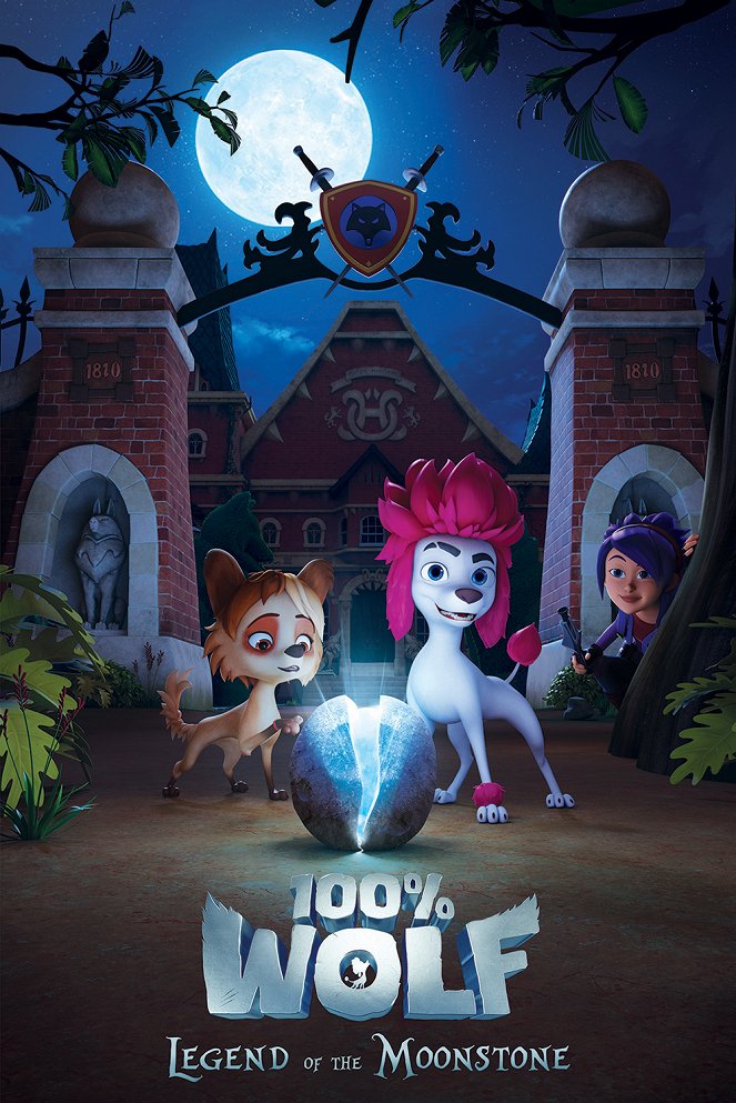 100% Wolf: Legend of the Moonstone - Posters