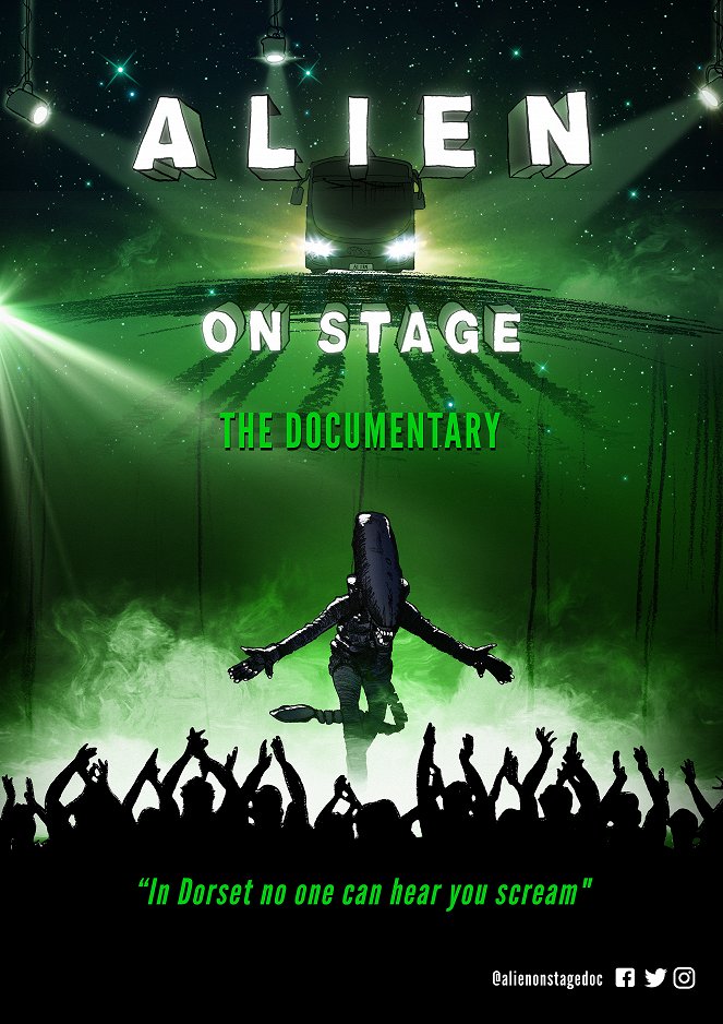 Alien on Stage - Plakate