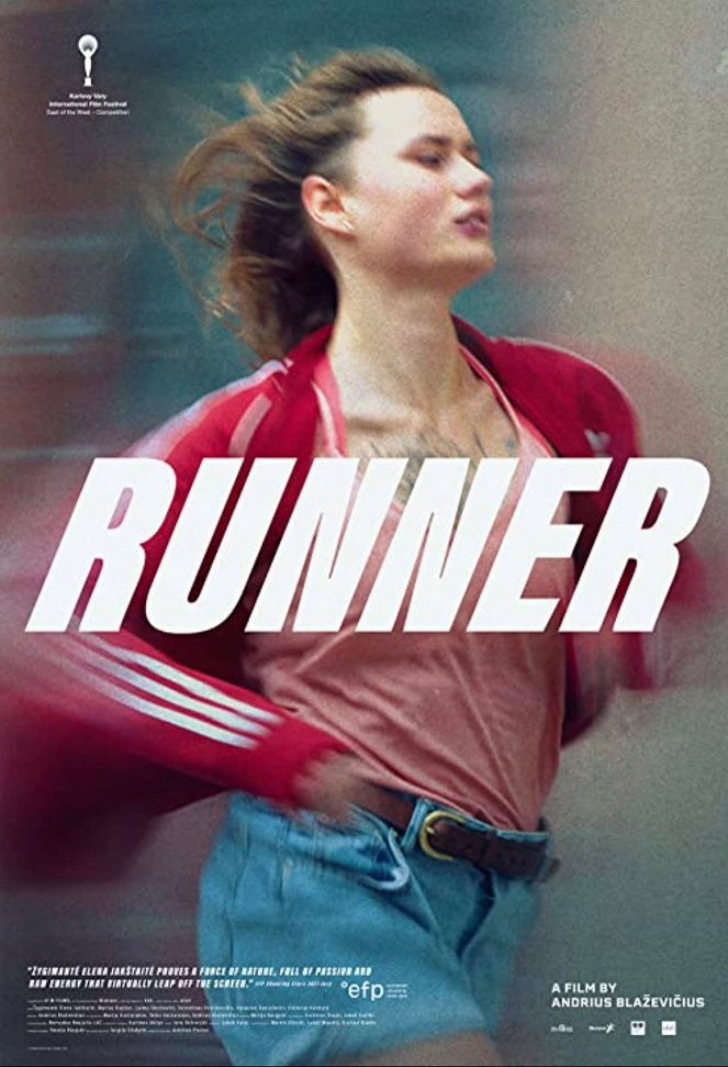 Bėgikė - Plakate