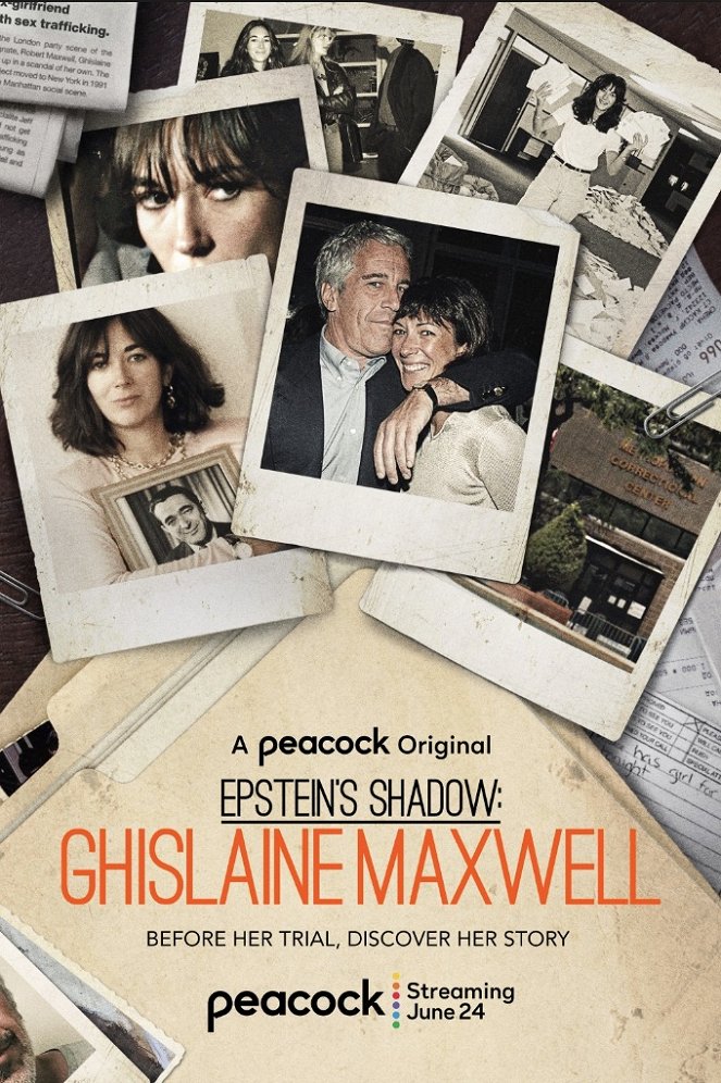 Epstein's Shadow: Ghislaine Maxwell - Affiches