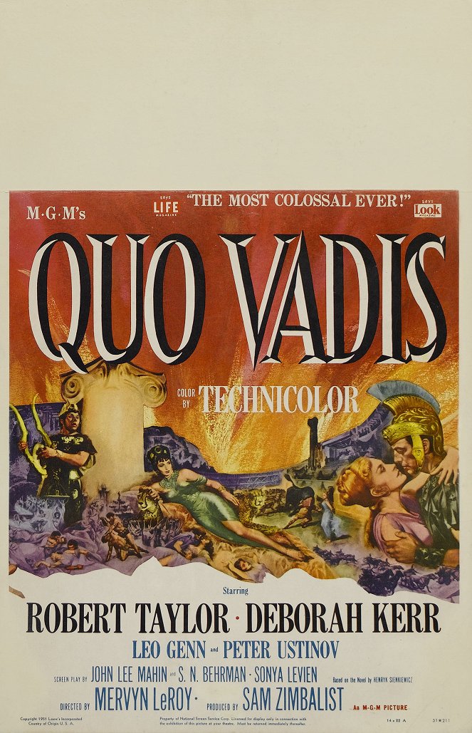 Quo Vadis - Posters