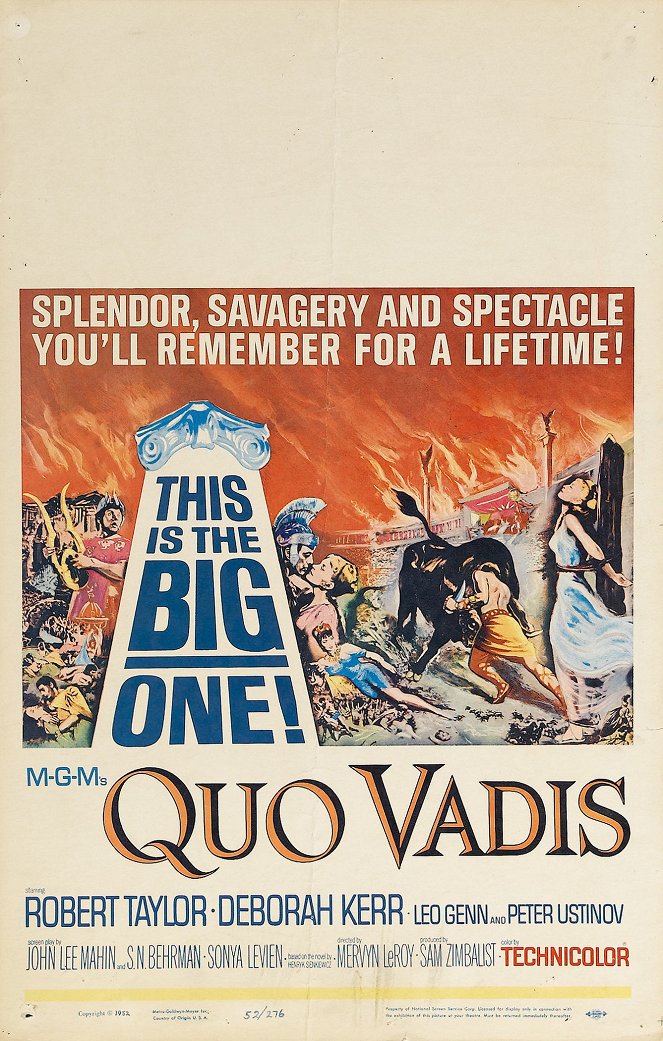 Quo Vadis - Posters