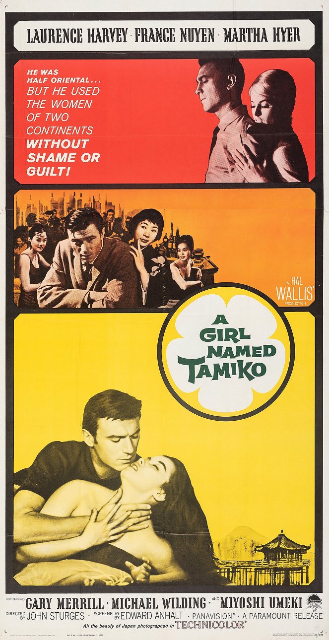 A Girl Named Tamiko - Affiches
