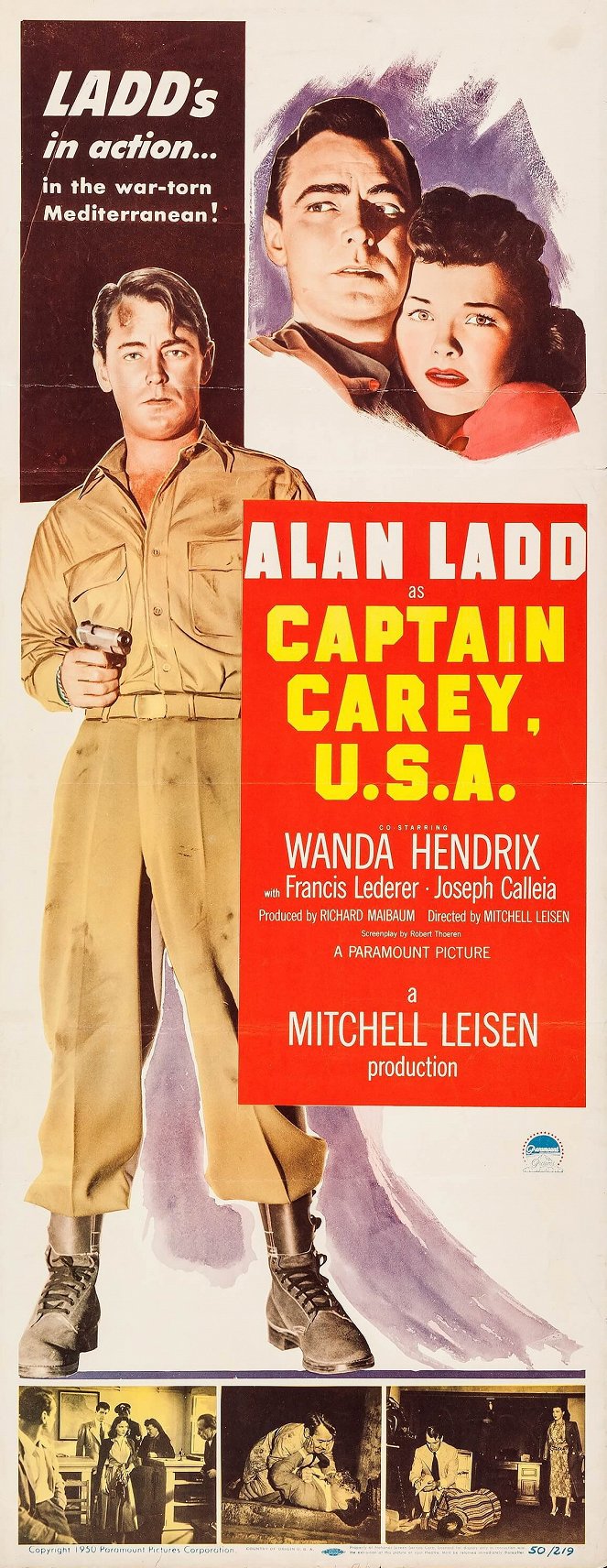 Captain Carey, U.S.A. - Plakátok