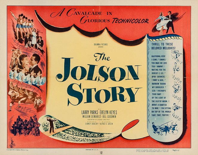 The Jolson Story - Cartazes