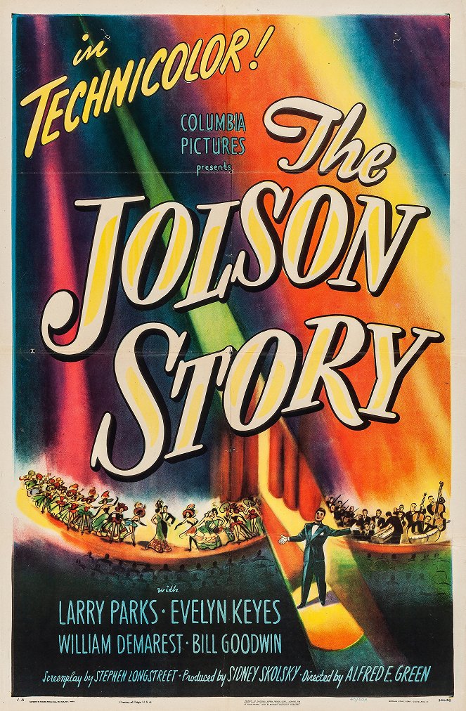 The Jolson Story - Cartazes