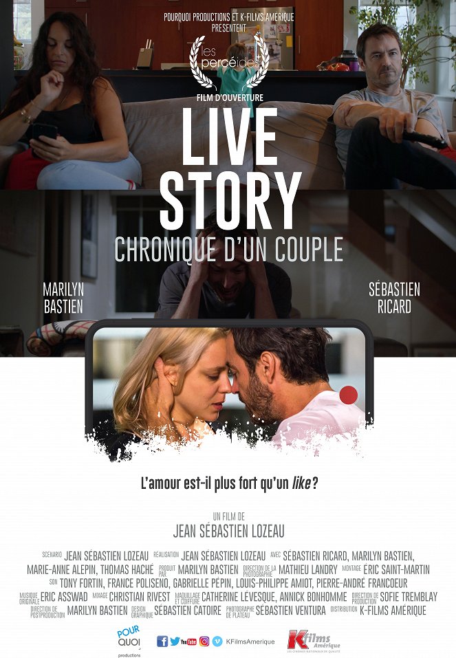 Live Story : Chronique d'un couple - Plakátok