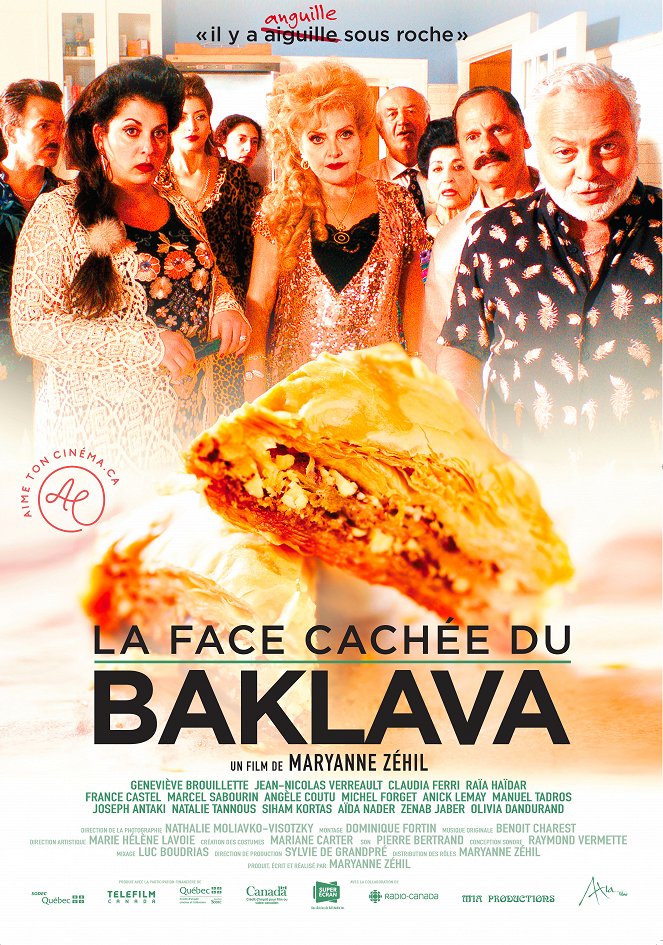 La Face cachée du baklava - Plakátok