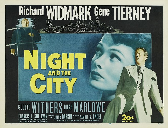 Noc a město - Plagáty