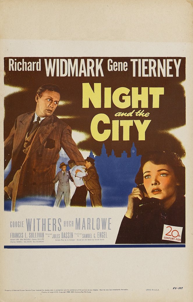 Noc a město - Plakáty