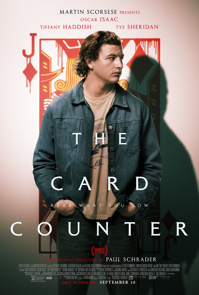 The Card Counter: O Jogador - Cartazes