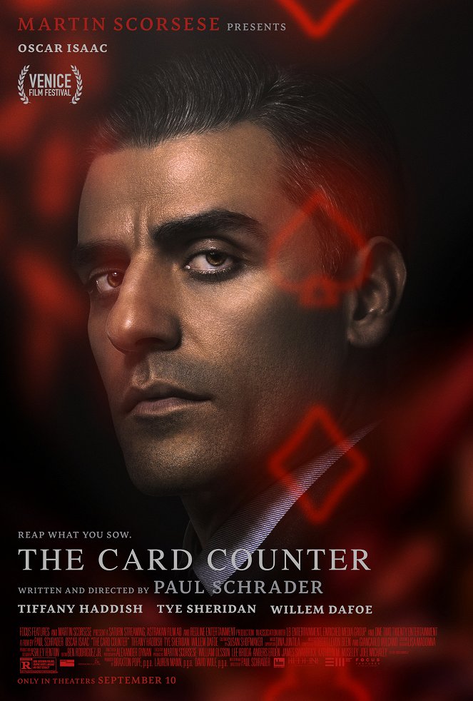 The Card Counter: O Jogador - Cartazes