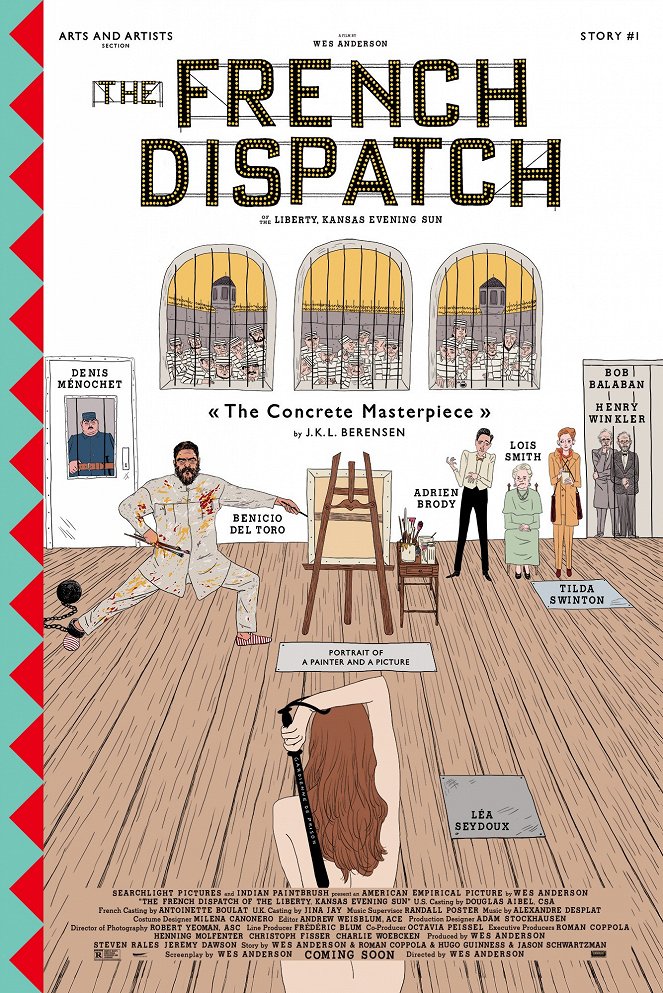 The French Dispatch - Plakate